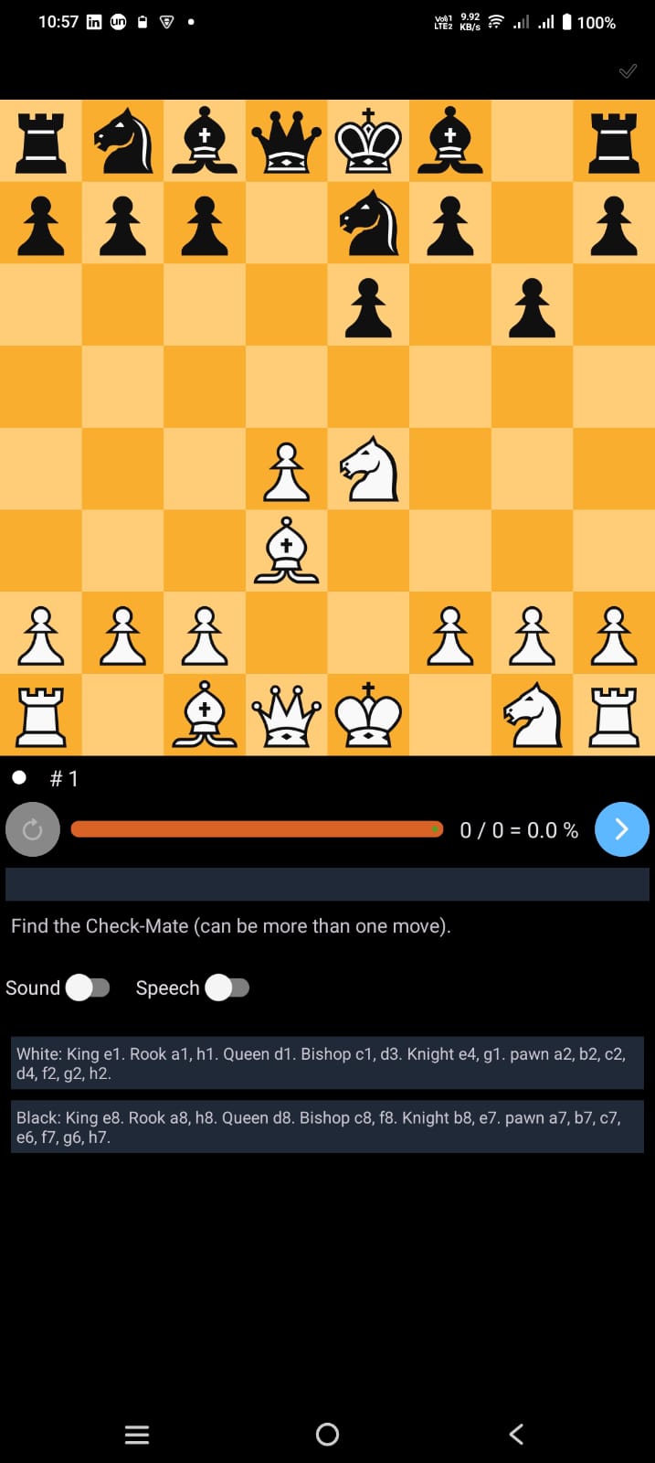 Checkmate Trainer